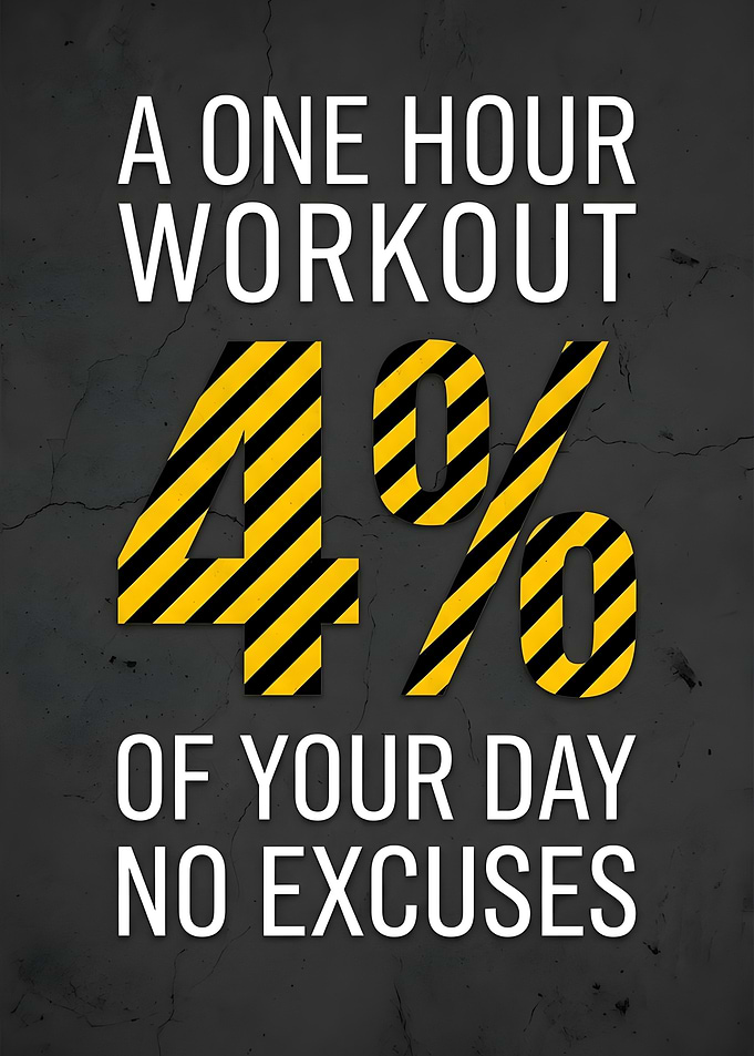Workout Gym Motivation Poster