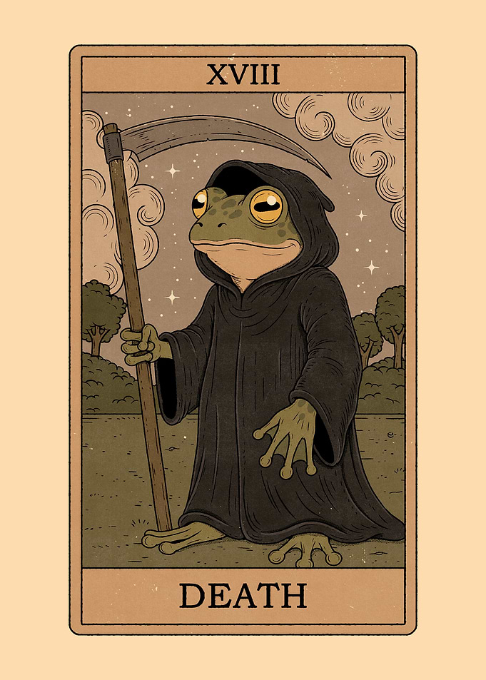 Death - Frogs Tarot