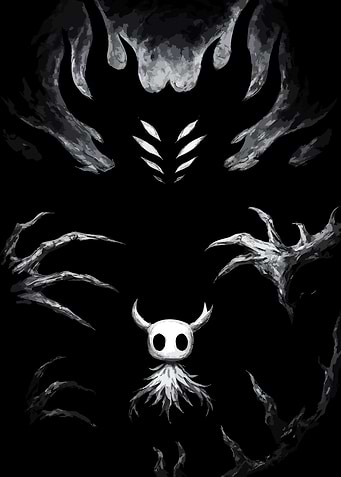 Hollow Knight and the Radiance