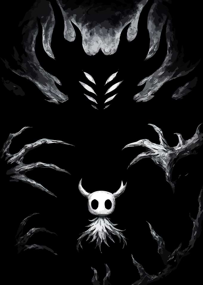 Hollow Knight and the Radiance