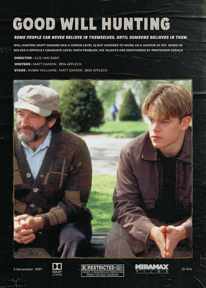 Good Will Hunting Movie Poster