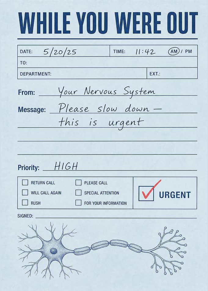 Nervous System Urgent Message