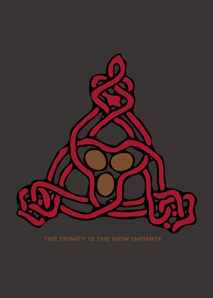 Celtic Trinity Knot with Text