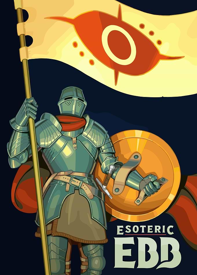 Knight with Esoteric EBB Banner