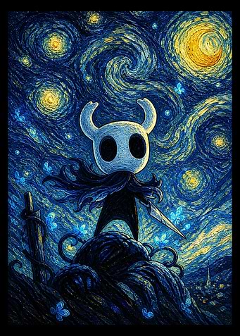 Hollow Knight Starry Night