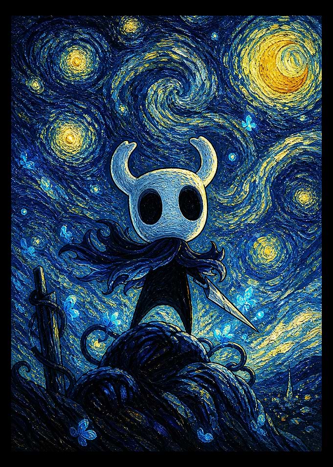 Hollow Knight Starry Night