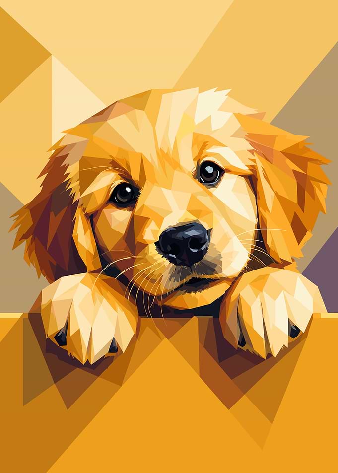 Puppy Pop Art