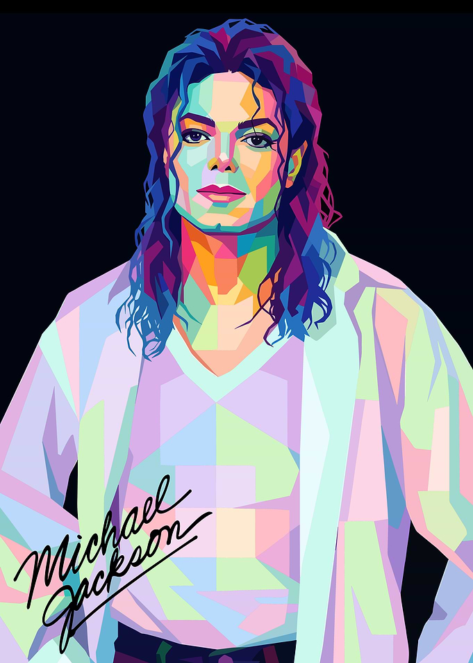 Michael Jackson Pop Art Portrait