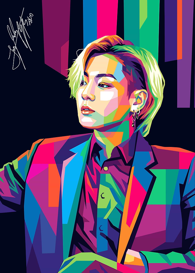 Jungkook Pop Art Portrait