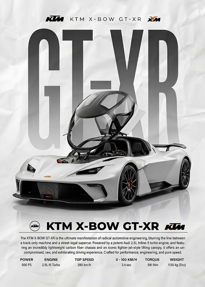 KTM X-BOW GT-XR poster
