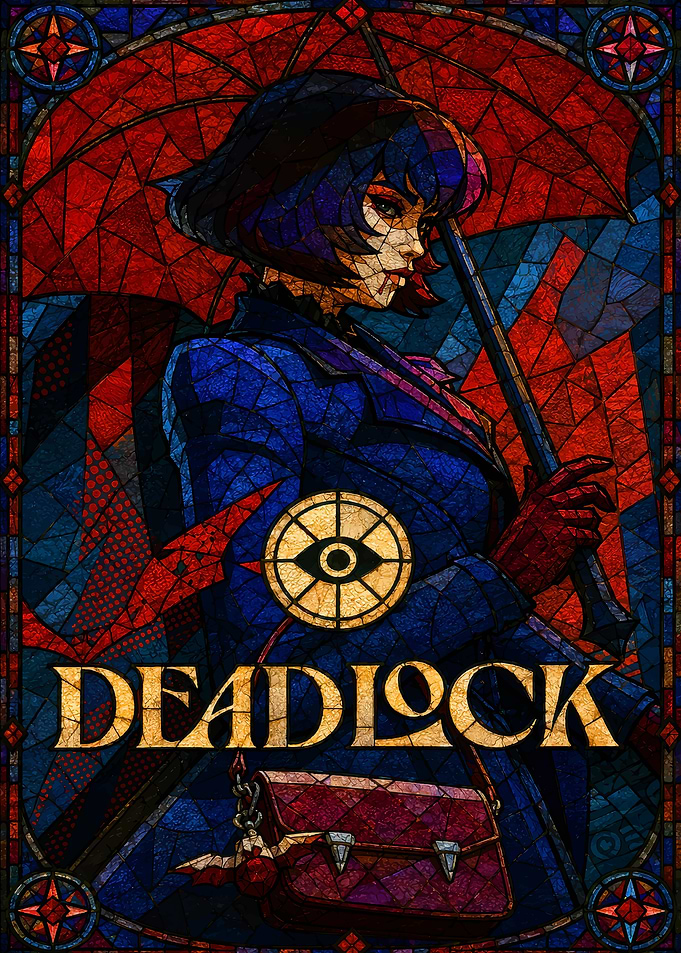 Deadlock Stained Glass Poster