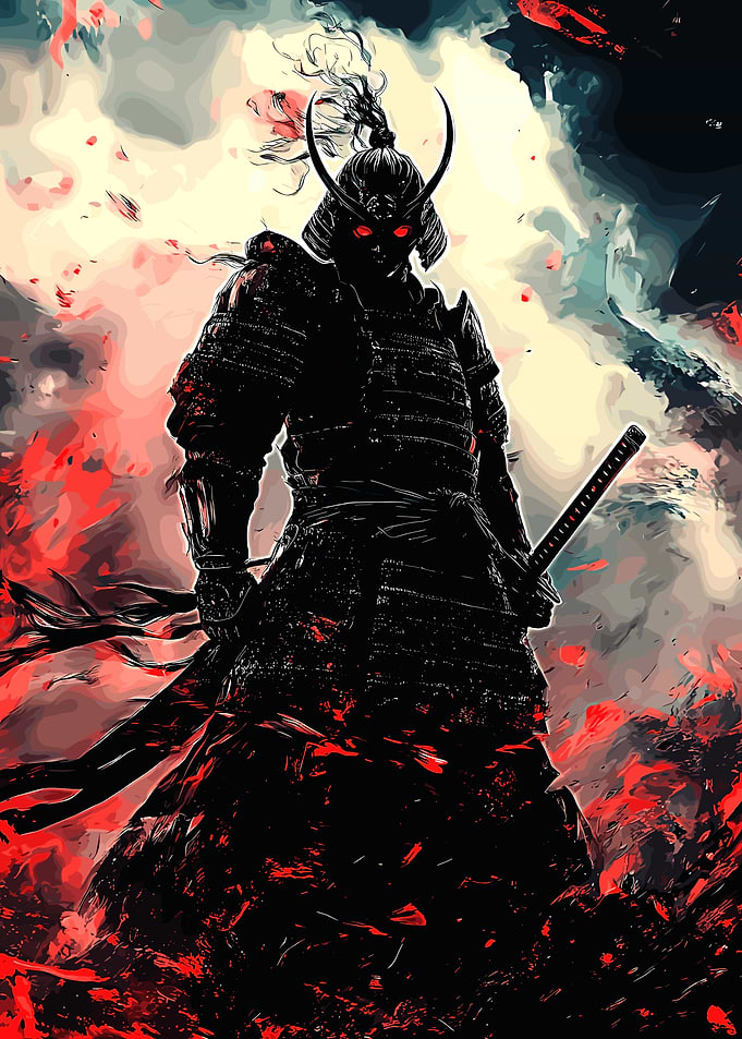 Dark Samurai Warrior