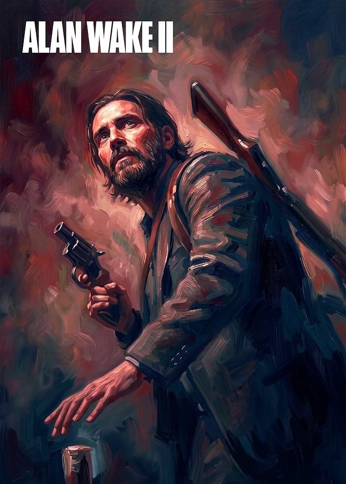 Alan Wake II Game Art