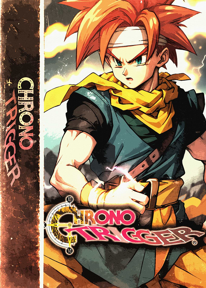 Chrono Trigger Game Cover Art