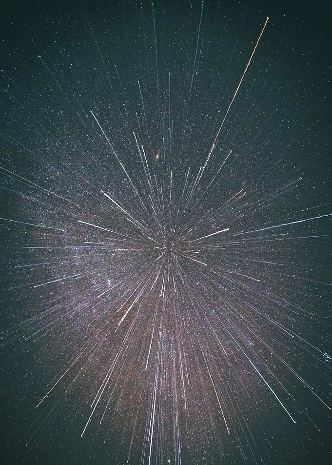 Star Trails Zoom Effect
