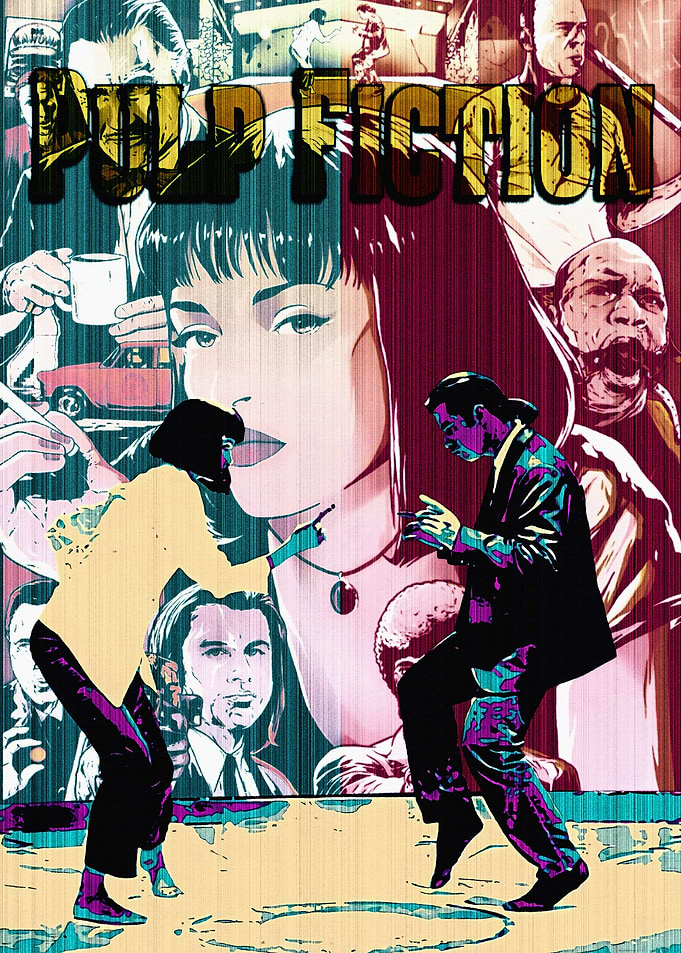 Pulp Fiction Movie Poster