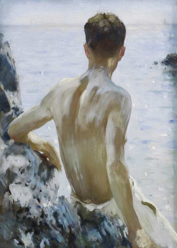 Man by the Sea