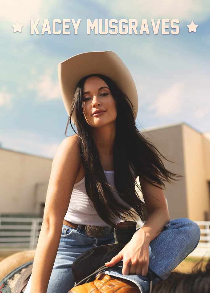 Kacey Musgraves on Horseback
