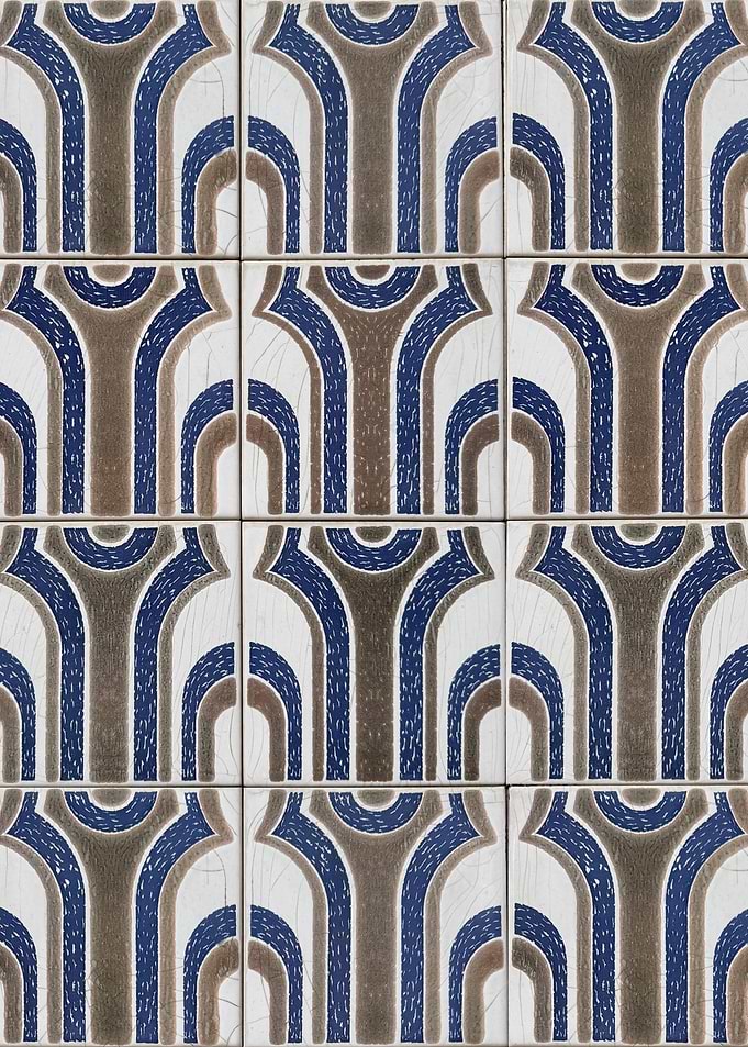 Retro Arch Pattern Tiles
