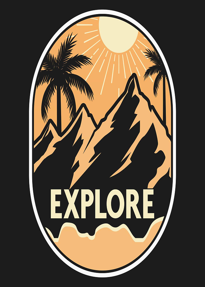 Explore Mountains And Palm Trees