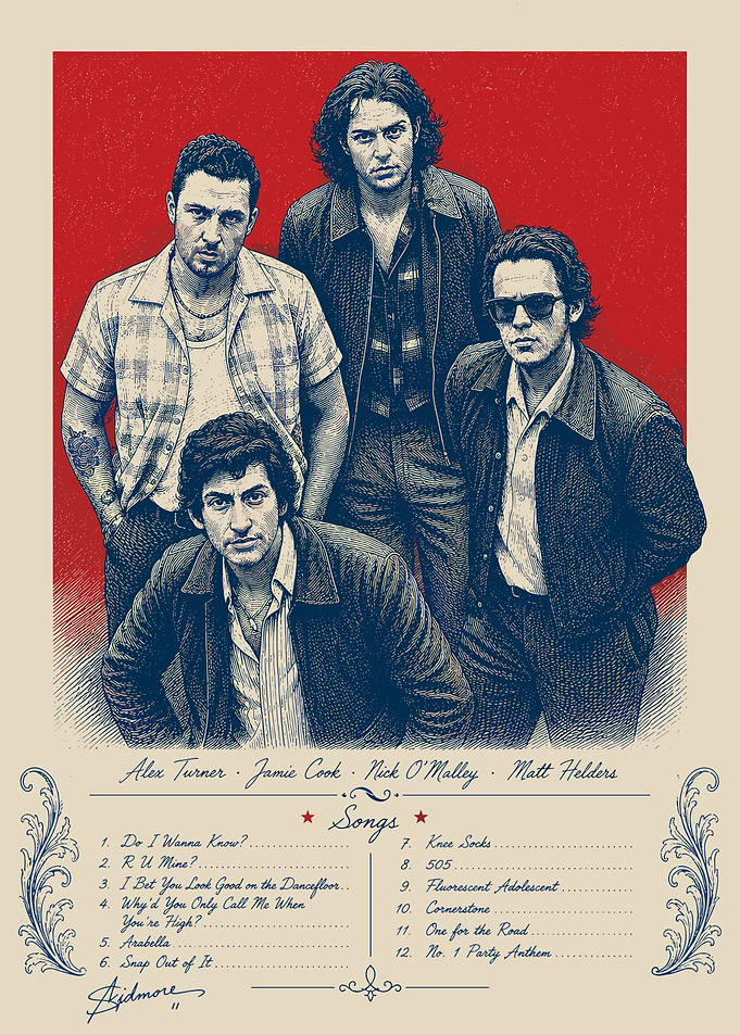 Arctic Monkeys Band Poster