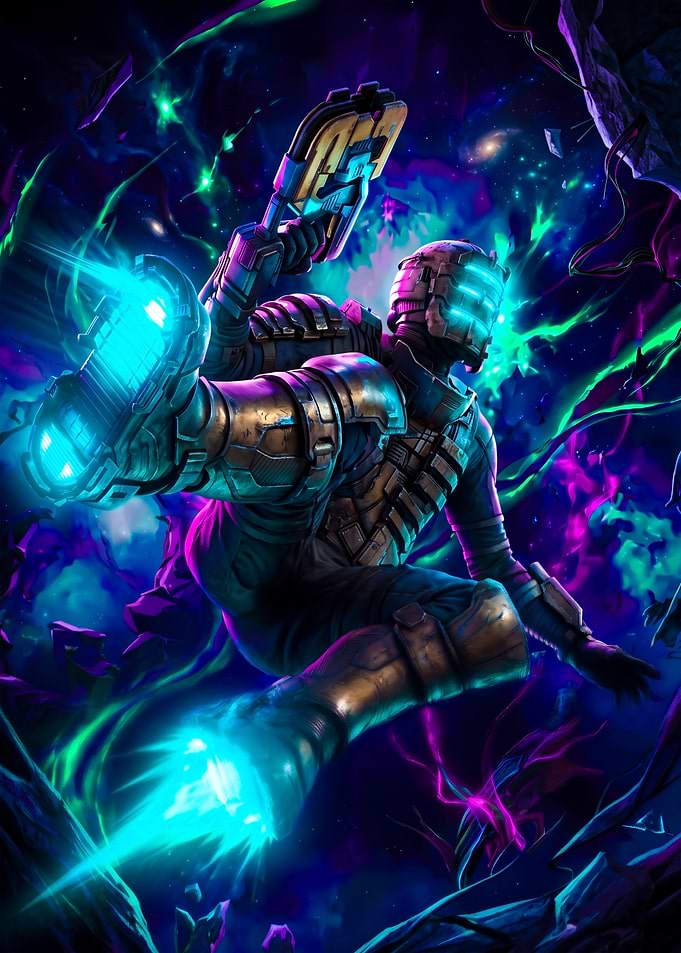 Dead Space Illustration Poster Art