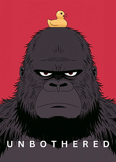 Gorilla with Rubber Duck
