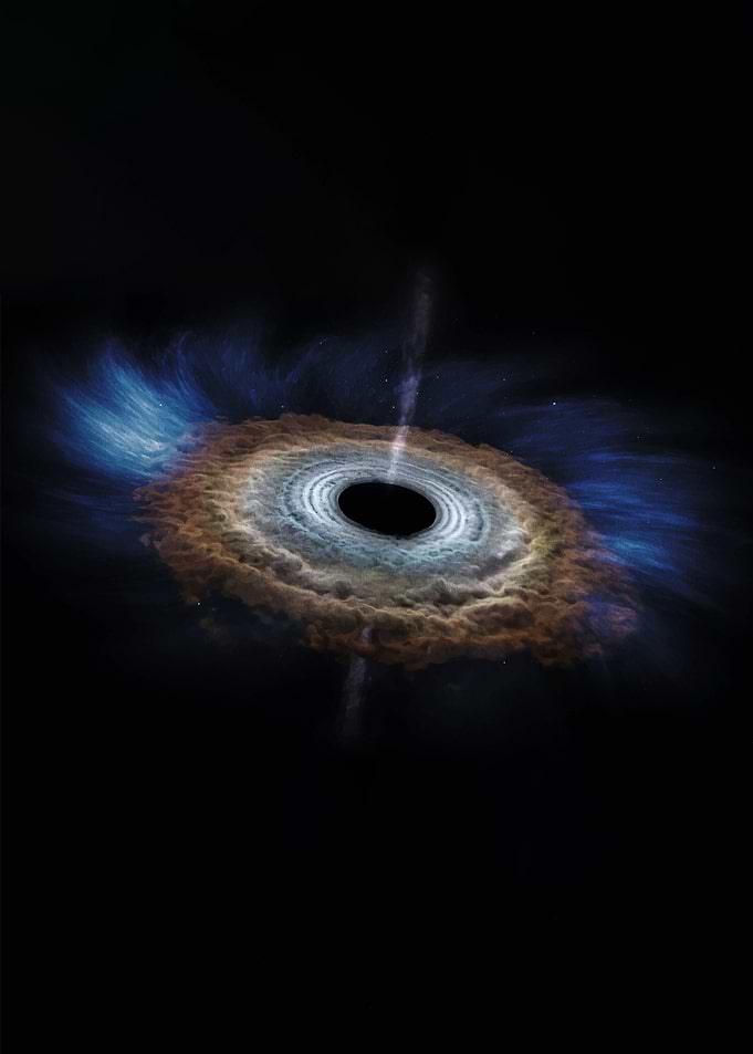 Black Hole with Accretion Disk and Jets
