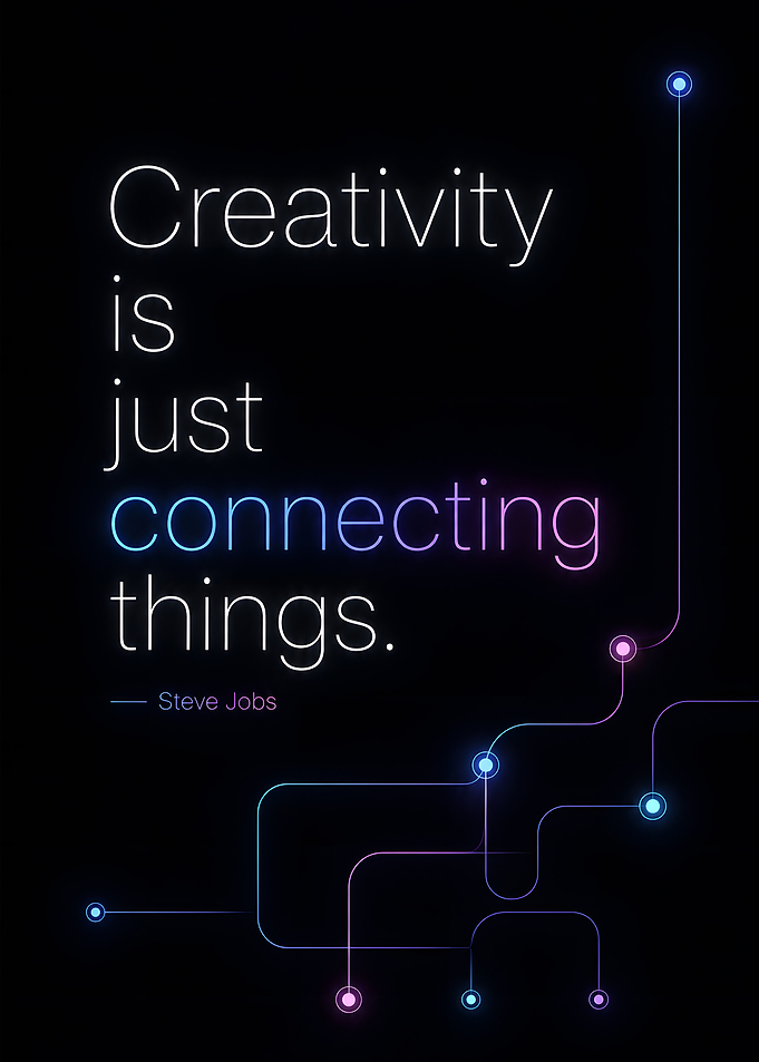 Steve Jobs Creativity Quote