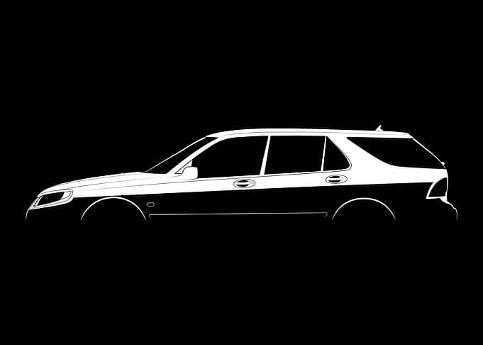 9-5 SportCombi (2005) Silhouette