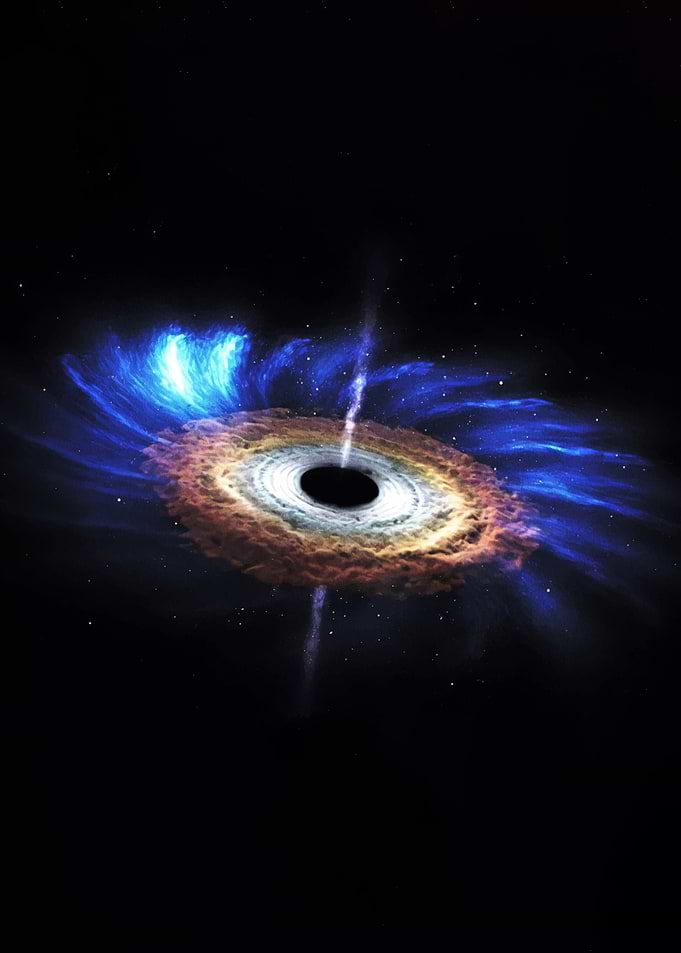 Black Hole with Accretion Disk and Jets