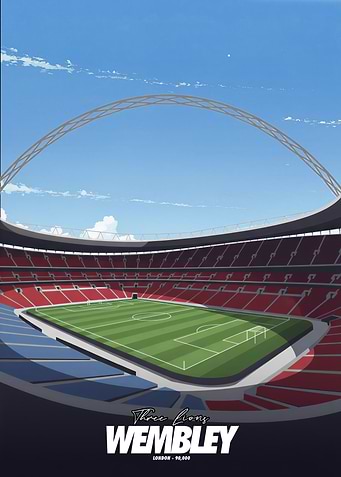 Wembley Stadium Illustration