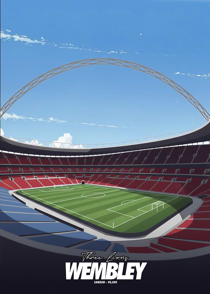 Wembley Stadium Illustration
