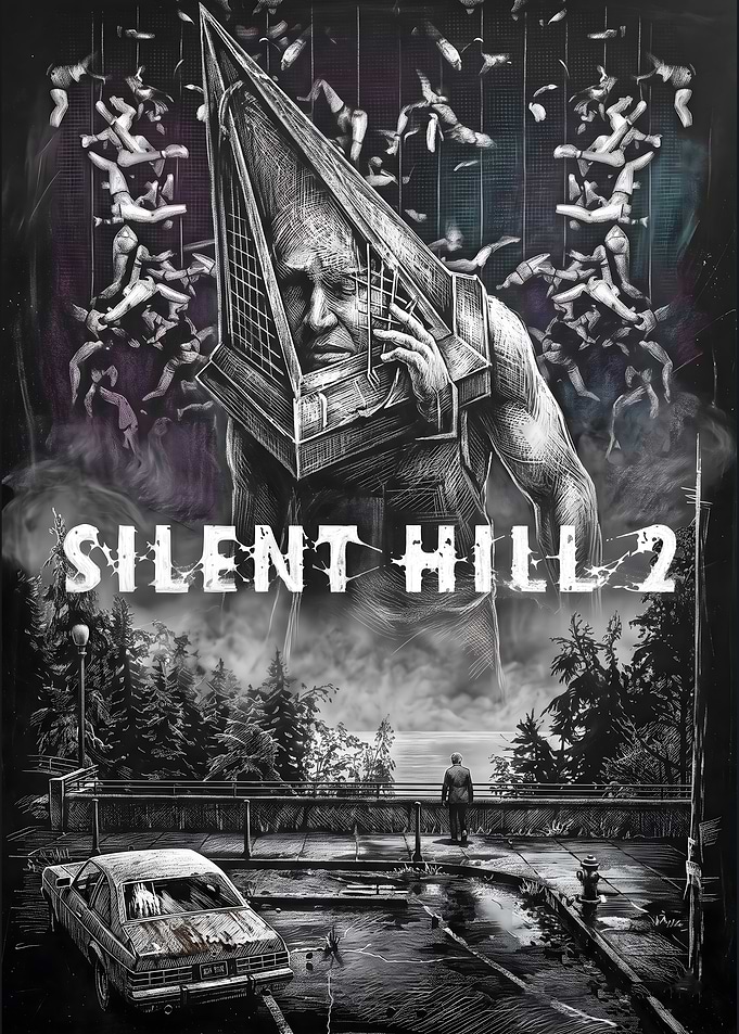 Silent Hill 2 Pyramid Head Poster