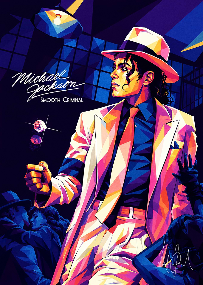 Michael Jackson Smooth Criminal Pop Art