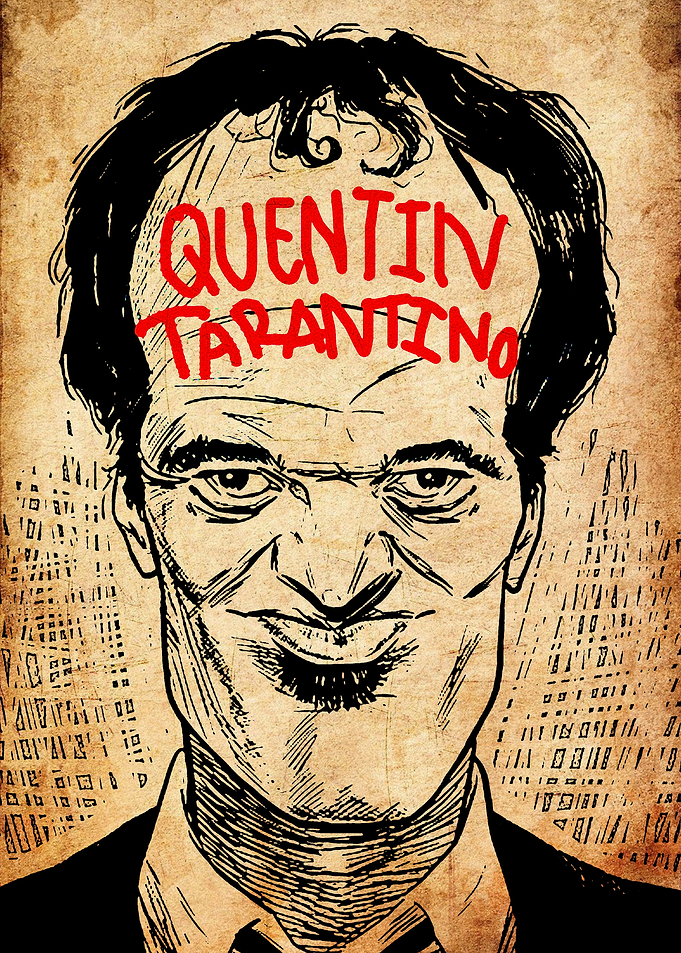Quentin Tarantino Portrait