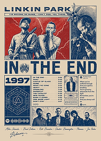 Linkin Park 'In The End' Poster