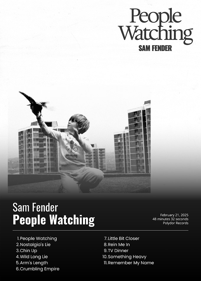 Sam Fender People Watching Album Art