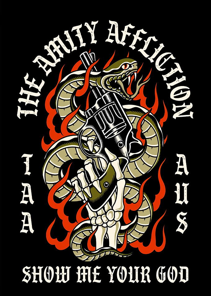 The Amity Affliction Snake and Gun
