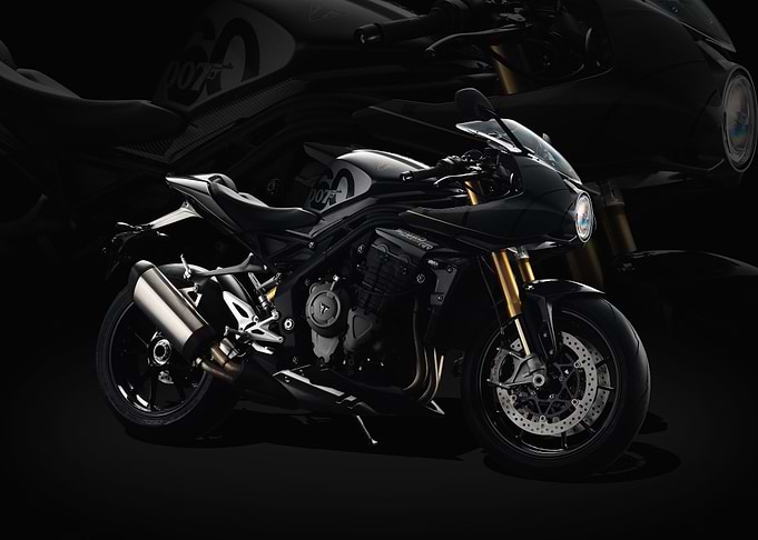 Black Triumph Speed Triple 1200 RR Bond Edition 23