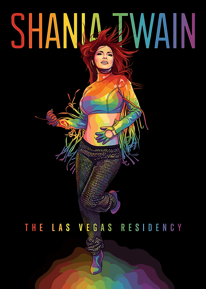 Shania Twain Las Vegas Residency Poster