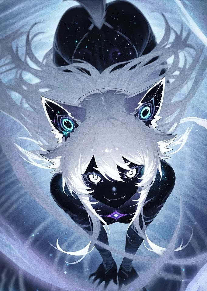 Cosmic Wolf Girl