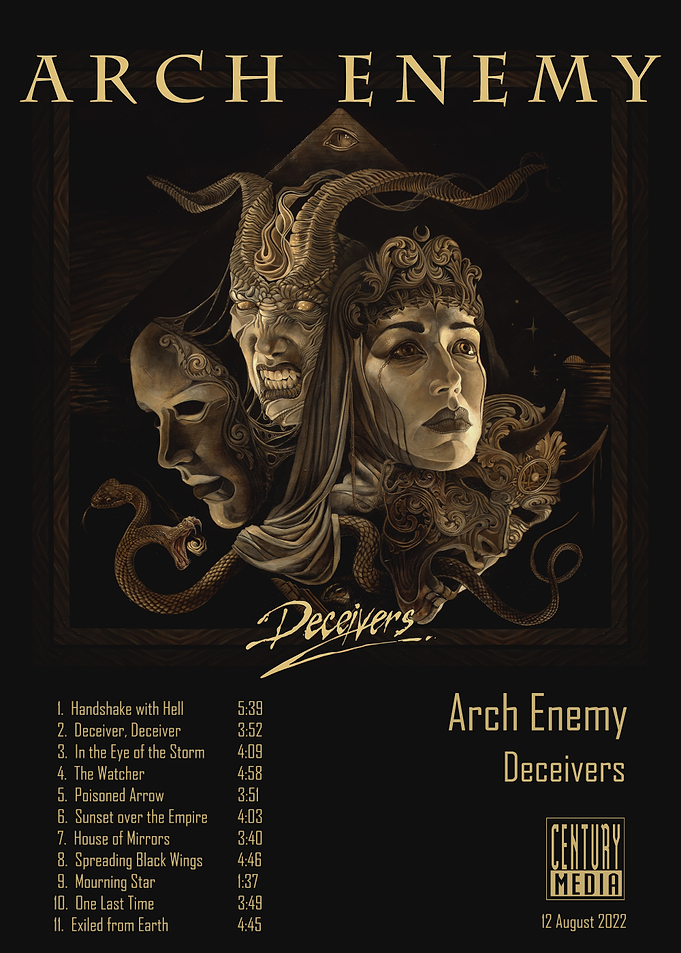 Arch Enemy Deceivers Album Art