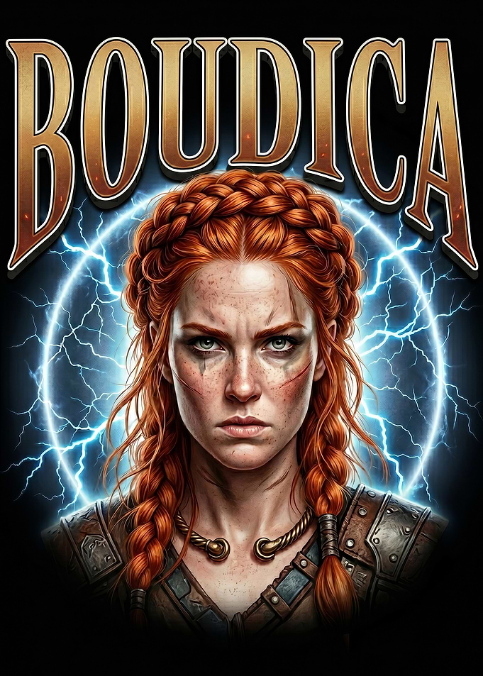 Boudica Warrior Portrait