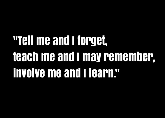 Inspirational quote about learning