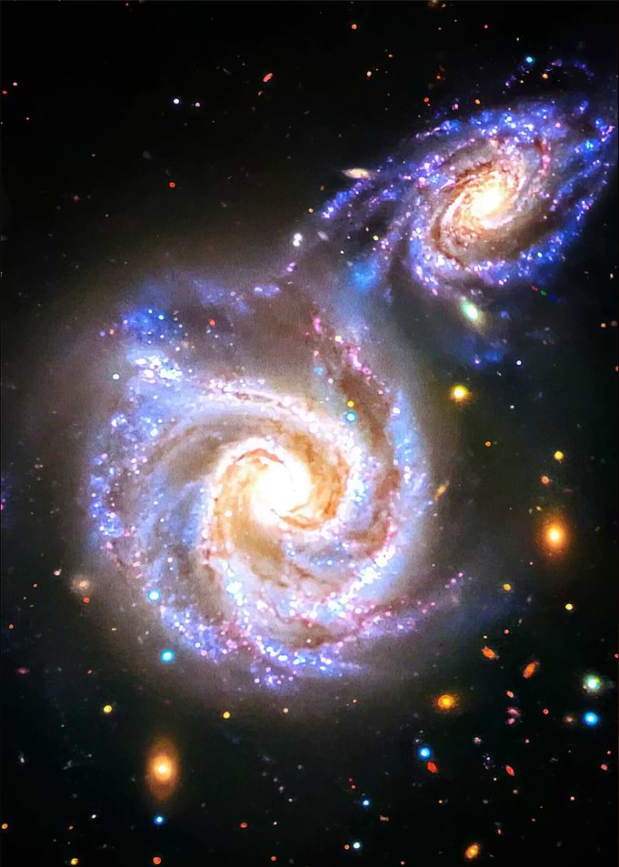 Interacting Galaxies in Space