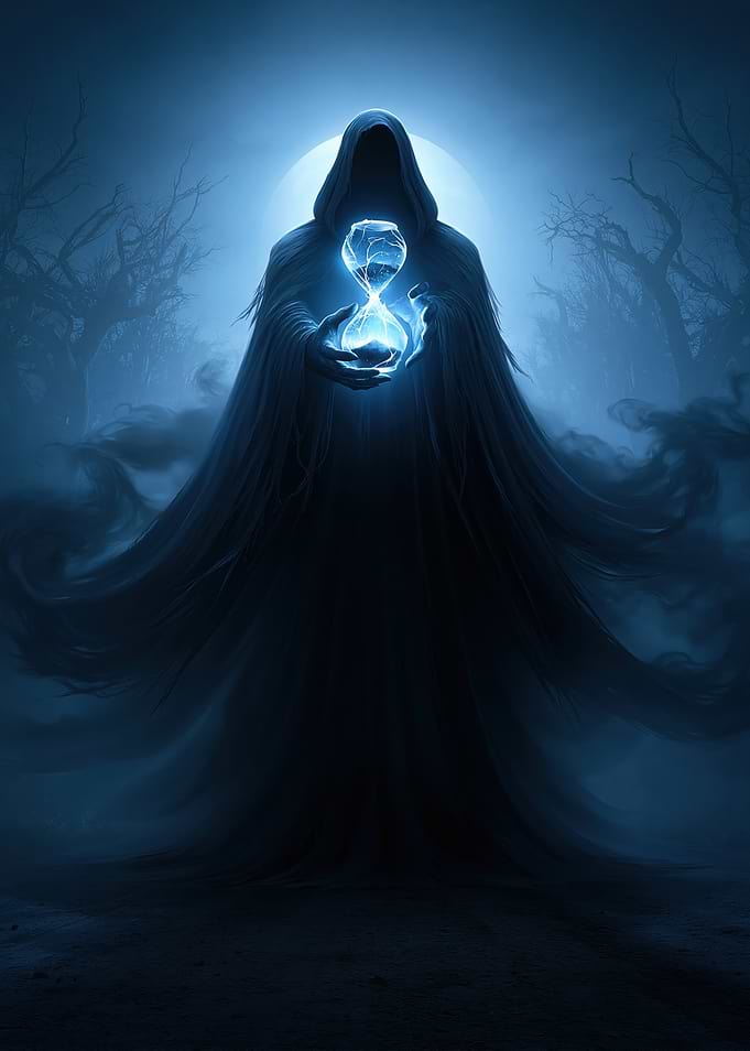 Grim Reaper with Hourglass