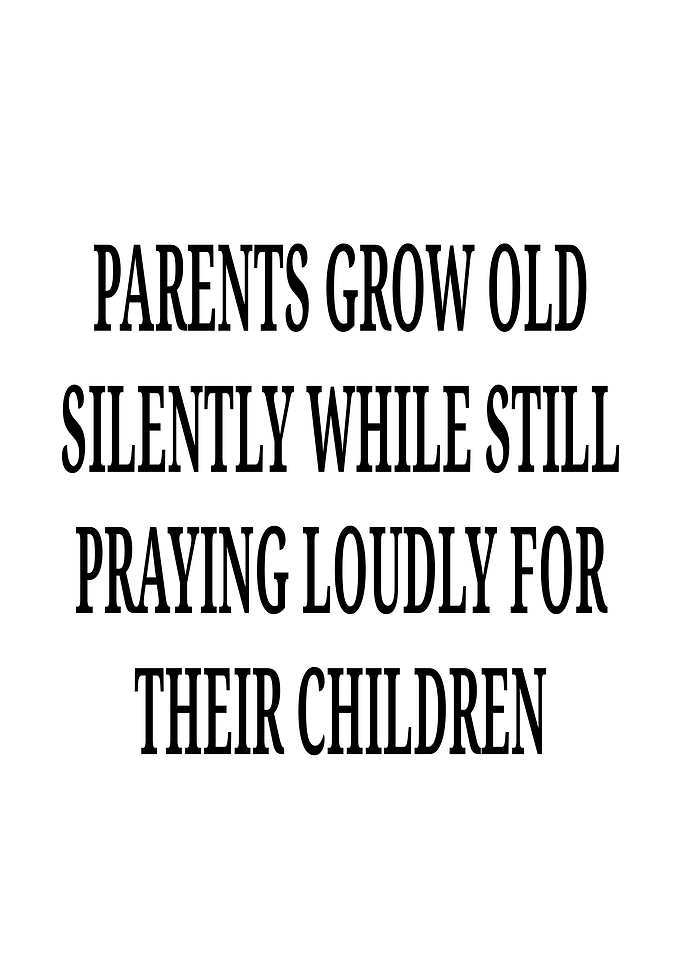 Parents Praying for Children