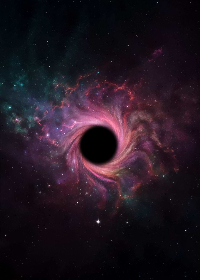 Black Hole in Nebula
