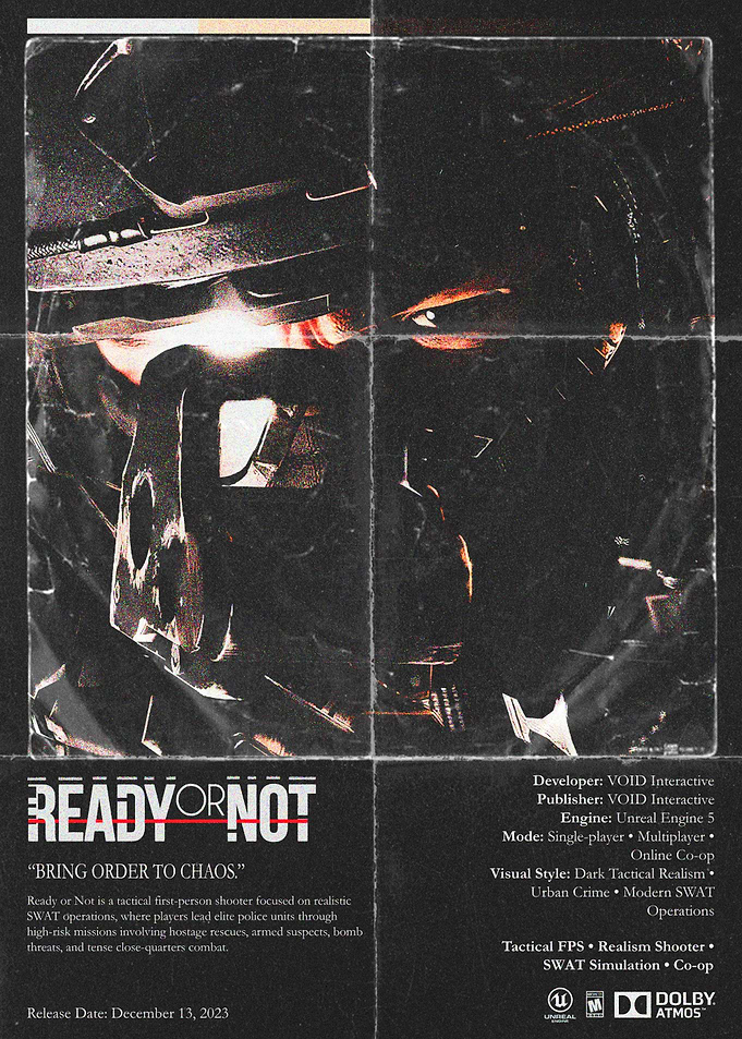 Ready or Not Game Poster